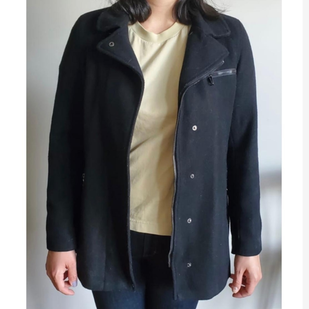 Wool Pea Coat (Banana Republic)